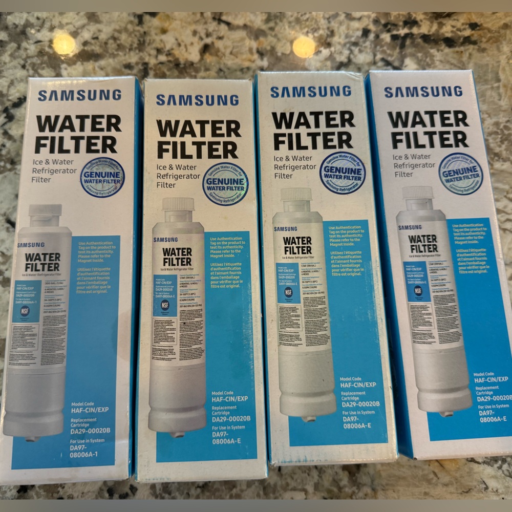 NEW Samsung Genuine DA97-08006A-1 Water & Ice Refrigerator Filter DA29-00020B